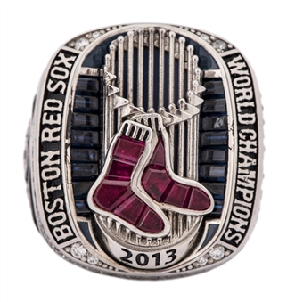 2013 Boston Red Sox World Series Championship Ring - Nelson Paulino With Presentation Box